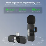 میکروفن وایرلس بویا مدل BY-V10 - تصویر 3