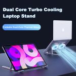 استند لپ تاپ به همراه فن مدل T-655A - تصویر 3