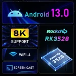 اندروید باکس مدل H96 MAX RK3528 4/64GB - تصویر 3