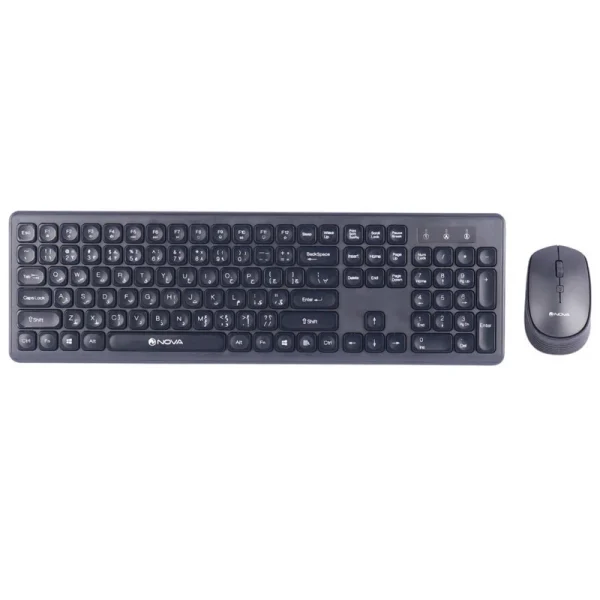 کیبورد و موس وایرلس نوا مدل NKM-1401WL