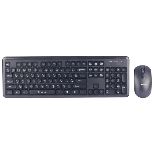 کیبورد و موس وایرلس نوا مدل NKM-1402WL