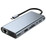 هاب 11 پورت USB-C مدل ای‌فور‌تک (IFORTECH)